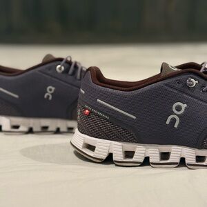 On Cloud 2.0 Men’s Shoes Size 11.5 Pebble Raisin/Burgundy EXCELLENT CONDITION